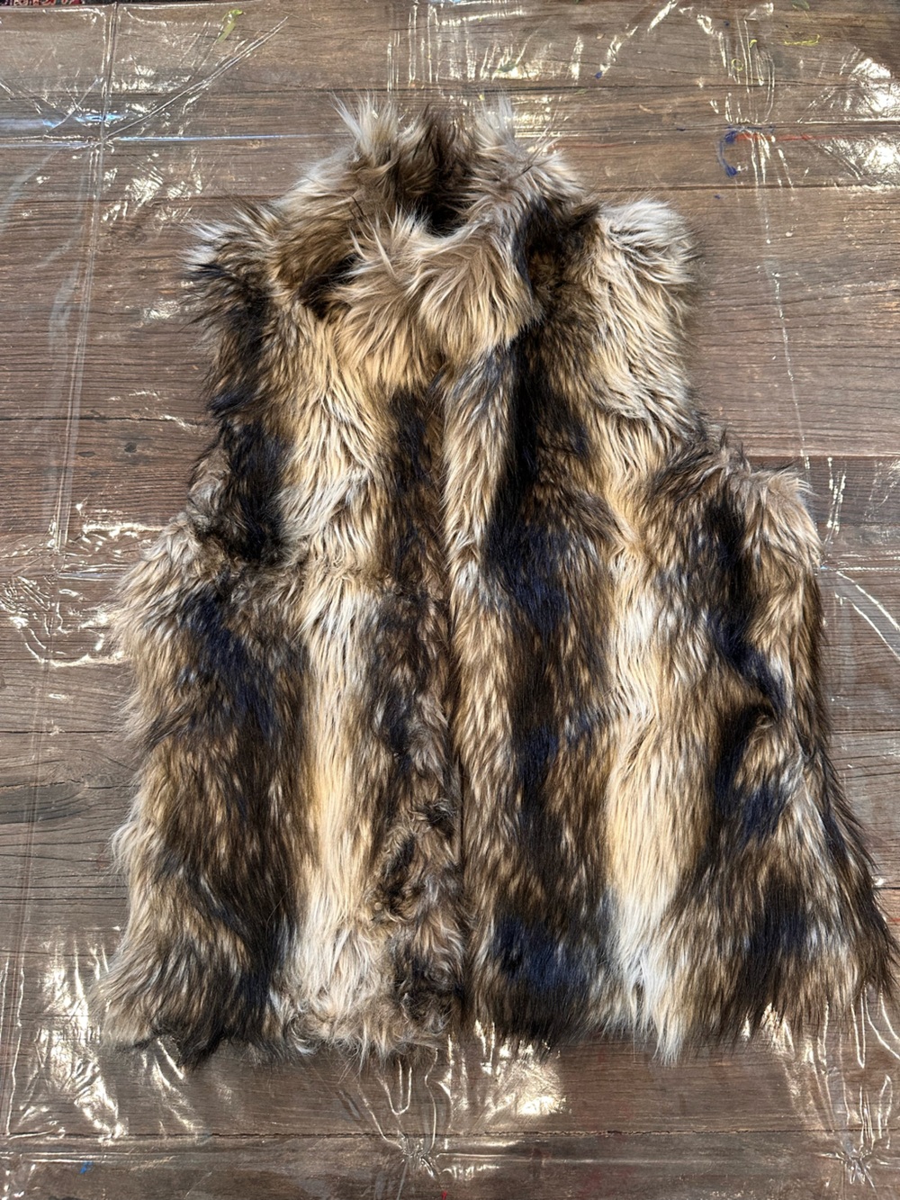 FAUX FUR vest by ci sono womens